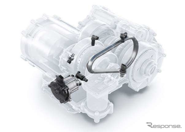 CVT4EVのテクニカルスケッチ《画像提供 ボッシュ》