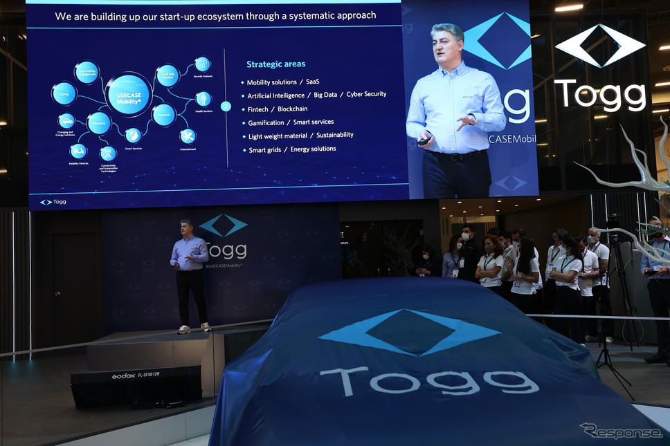 トーグ(CES 2022)《Photo by Tayfun Coskun/Anadolu Agency via Getty Images/ゲッティイメージズ》
