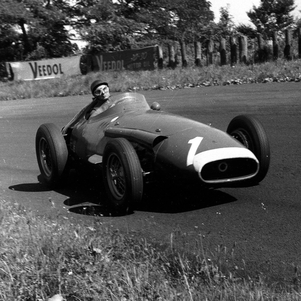 1957年にファン・マヌエル・ファンジオがマセラティ250FでF1を制した《photo by Maserati》