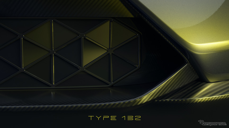 ロータスが予告する「Type 132」のティザー画像《photo by Lotus Cars》