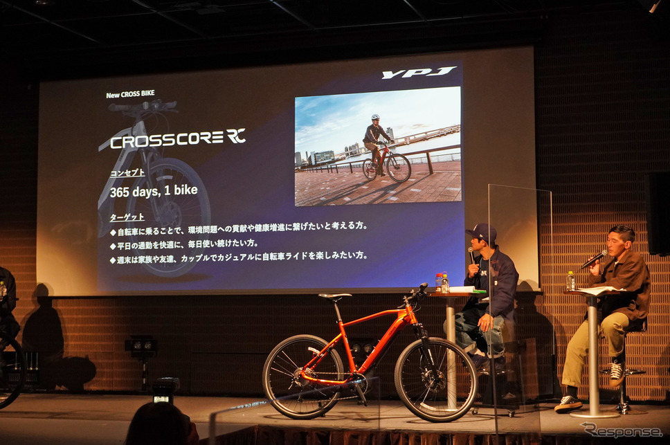 ヤマハ CROSSCORE RC(クロスコアRC)《写真撮影 宮崎壮人》