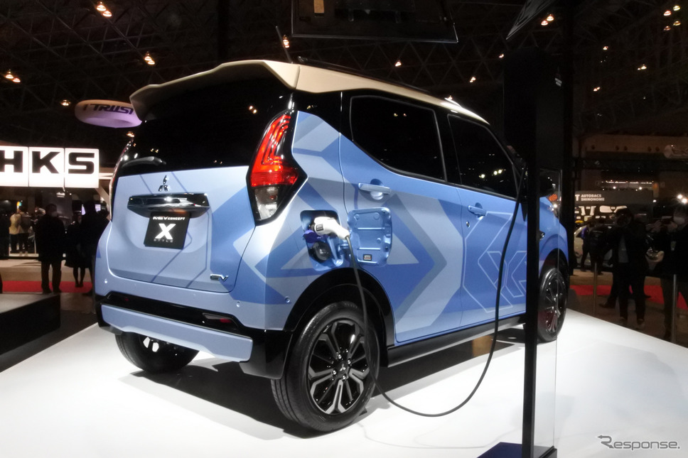 三菱自動車 K-EV コンセプトXスタイル(東京オートサロン2022)《写真撮影 小松哲也》