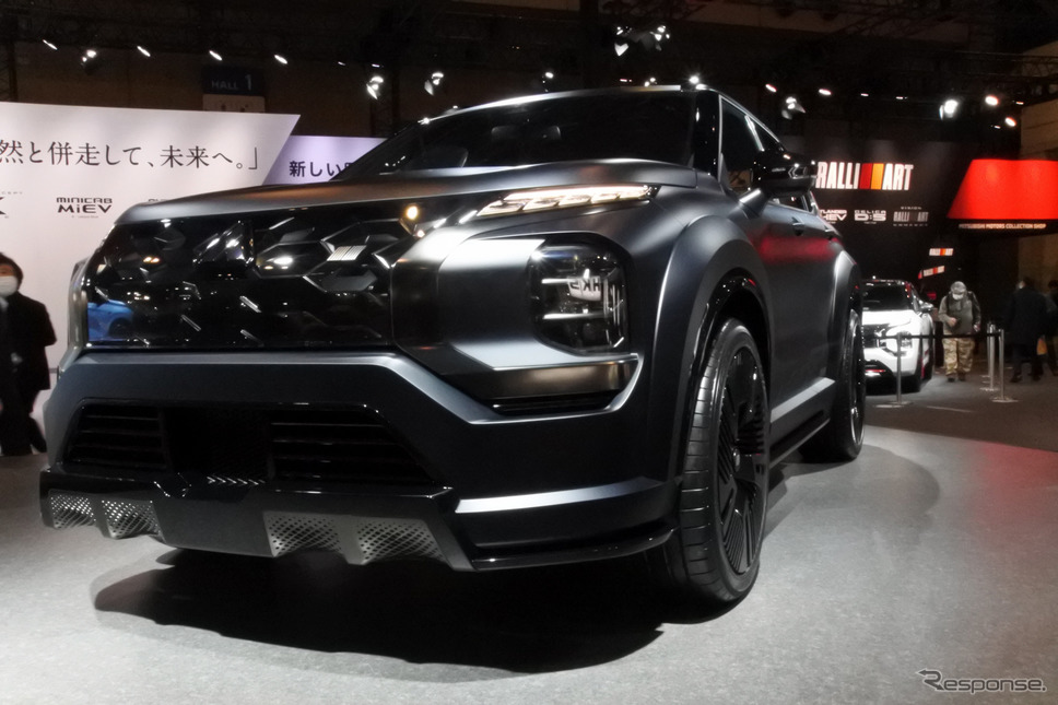 三菱自動車 ヴィジョンラリーアートコンセプト(東京オートサロン2022)《写真撮影 小松哲也》