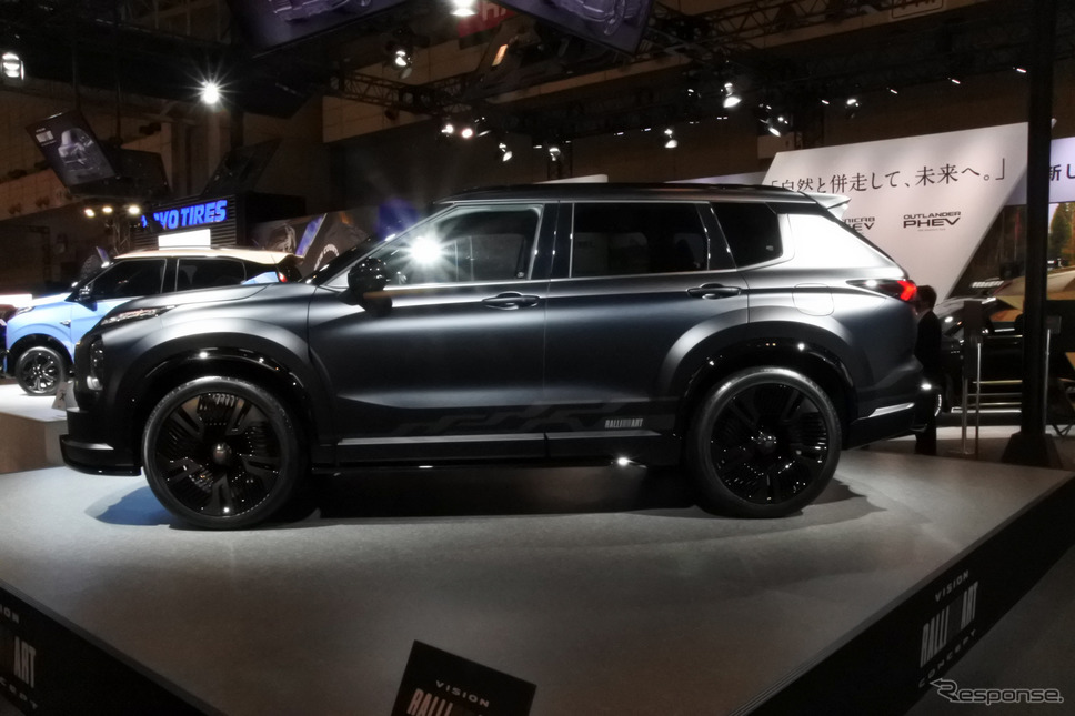 三菱自動車 ヴィジョンラリーアートコンセプト(東京オートサロン2022)《写真撮影 小松哲也》