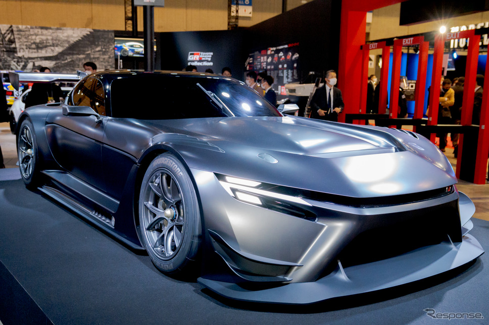 トヨタGAZOOレーシングGR GT3 Concept(東京オートサロン2022)《写真撮影 関口敬文》