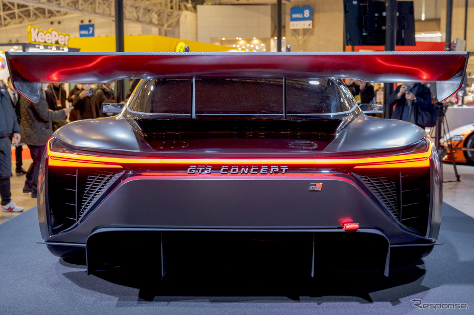 トヨタGAZOOレーシングGR GT3 Concept(東京オートサロン2022)《写真撮影 関口敬文》