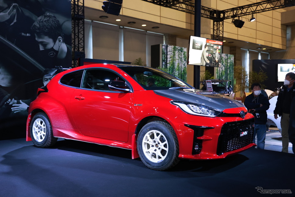 GRMNヤリス・ラリーパッケージ(東京オートサロンオートサロン2022)《写真撮影 愛甲武司》