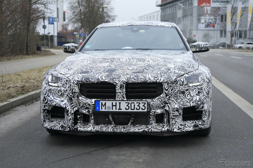 BMW M2クーペ 次期型プロトタイプ（スクープ写真）《APOLLO NEWS SERVICE》