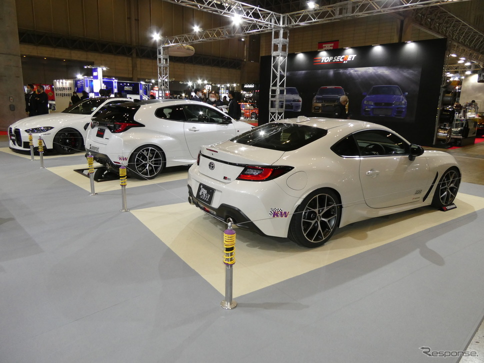 橋本コーポレーションブース（東京オートサロン2022）《写真撮影 先川知香》