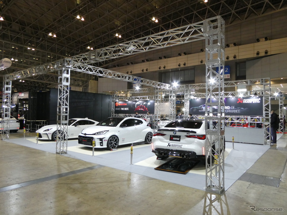 橋本コーポレーションブース（東京オートサロン2022）《写真撮影 先川知香》