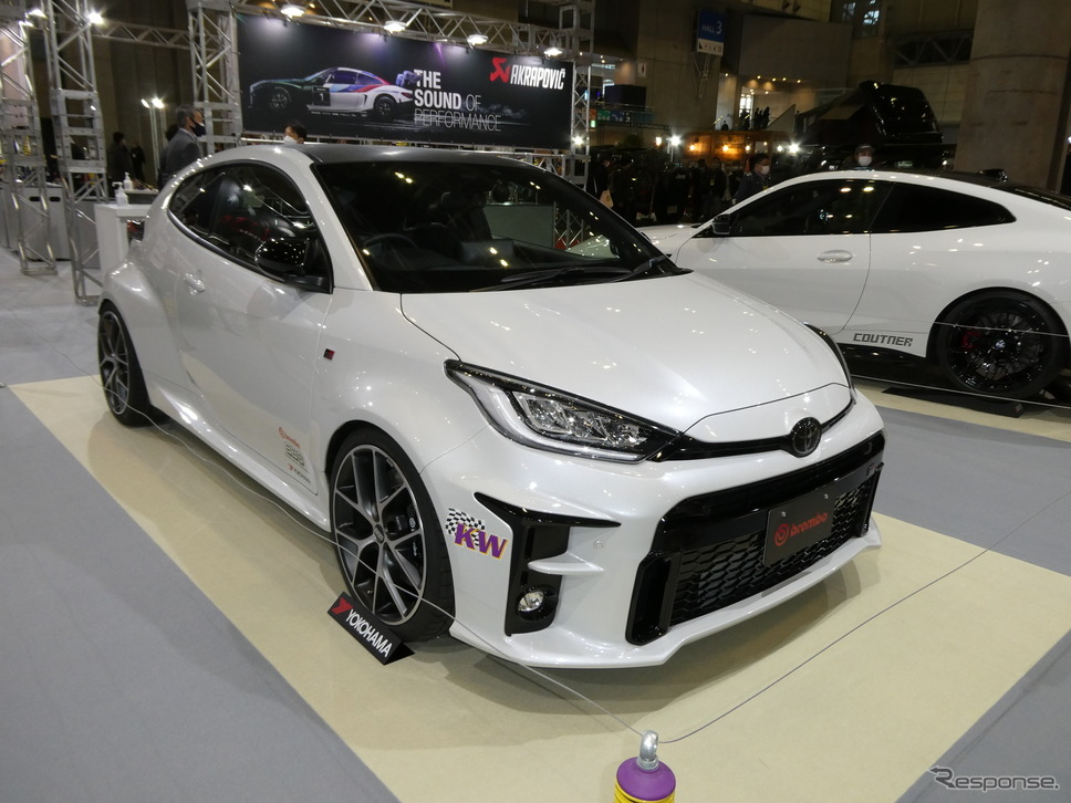 トヨタGRヤリス（東京オートサロン2022）《写真撮影 先川知香》