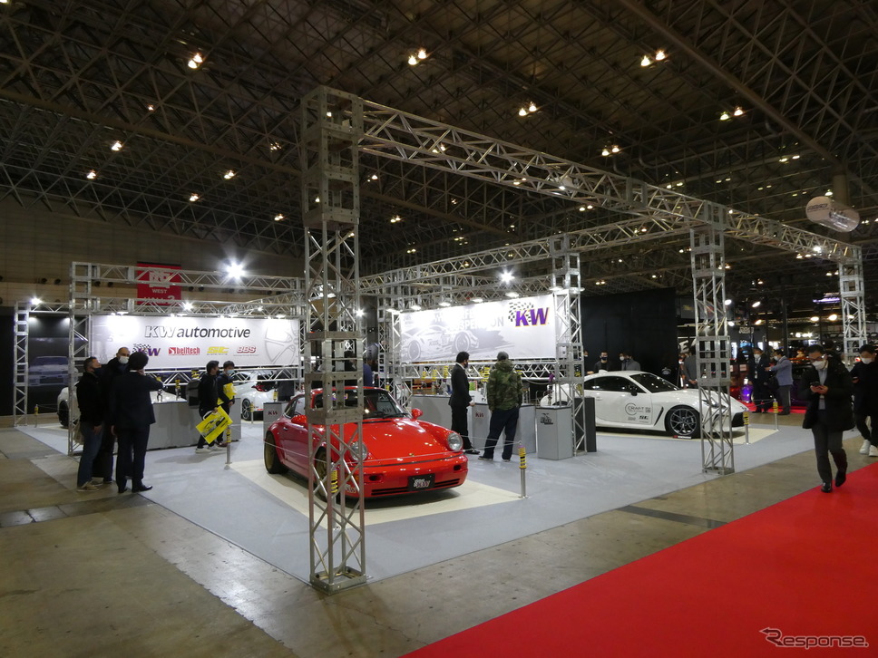KWコミュニケーションブース（東京オートサロン2022）《写真撮影 先川知香》
