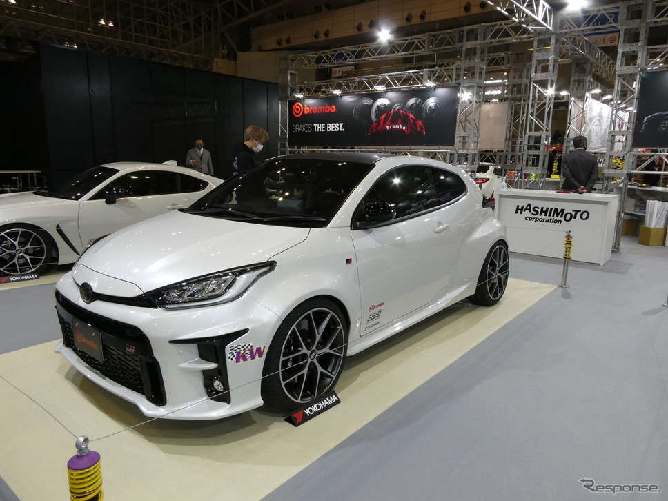 トヨタGRヤリス（東京オートサロン2022）《写真撮影 先川知香》
