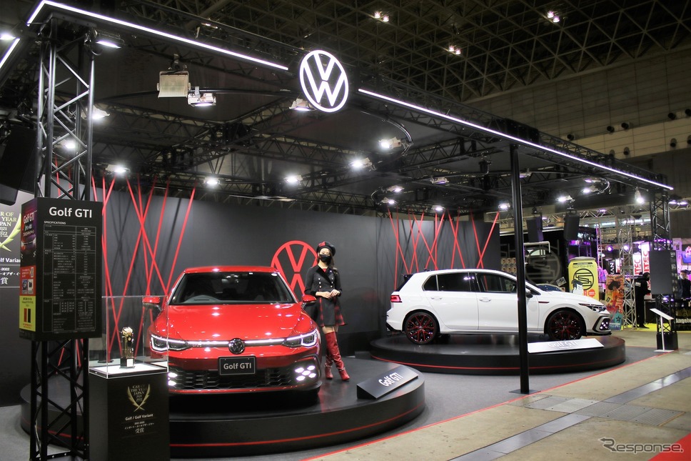 東京オートサロン2022 VWブース《写真撮影 内田俊一》
