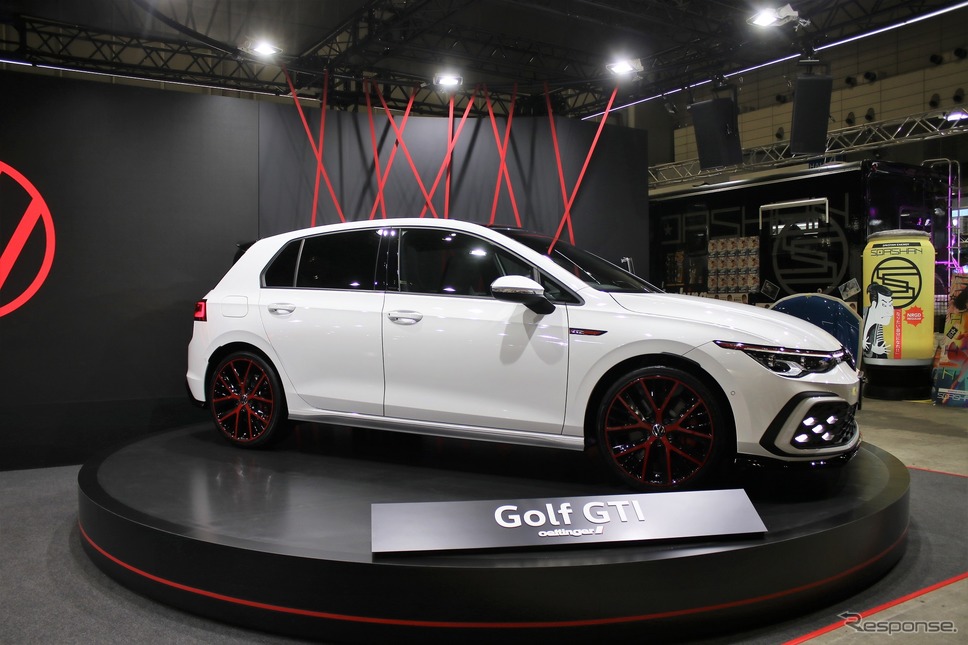 VW ゴルフGTIエッティンガー仕様(東京オートサロン2022)《写真撮影 内田俊一》