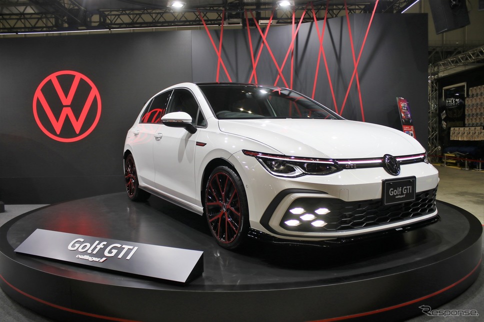 VW ゴルフGTIエッティンガー仕様(東京オートサロン2022)《写真撮影 内田俊一》