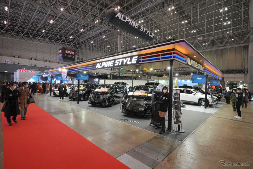 アルパインスタイル(東京オートサロン2022)《写真提供 アルパインニューズ》