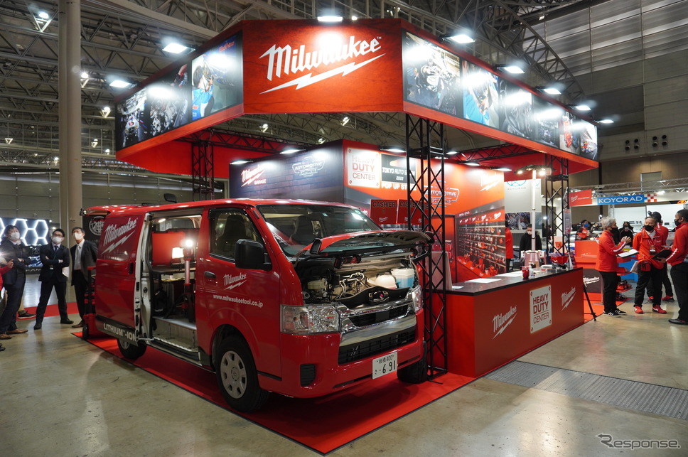 ミルウォーキーツール(東京オートサロン2022)《写真撮影 関耕一郎》