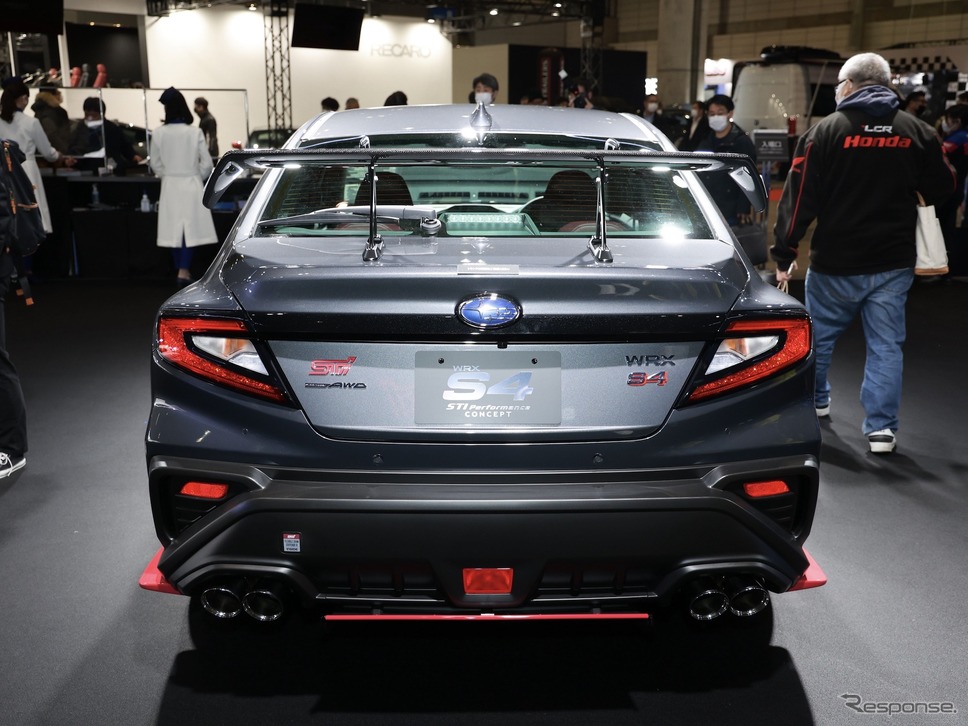 WRX S4 STI Performance CONCEPT(東京オートサロン2022)《写真撮影 愛甲武司》