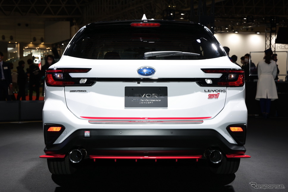 レヴォーグSTI Performance CONCEPT(東京オートサロン2022)《写真撮影 愛甲武司》