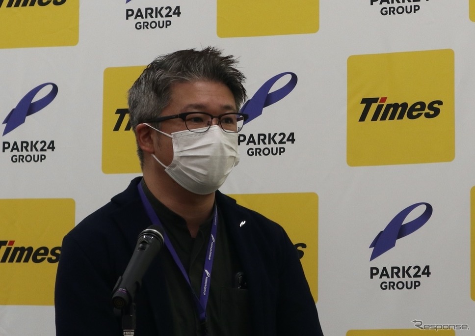 パーク24 タイムズクラブ推進部 光安壯介氏《撮影 中尾真二》