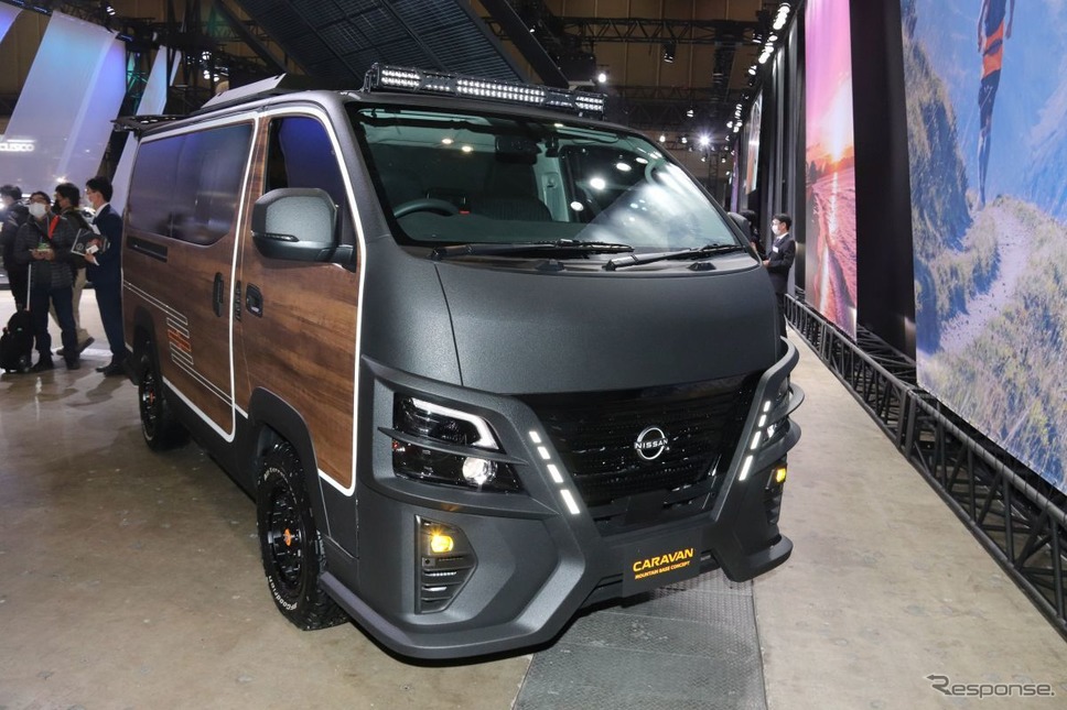 日産 CARAVAN MOUNTAIN BASE CONCEPT(東京オートサロン2022)≪撮影 中尾真二≫