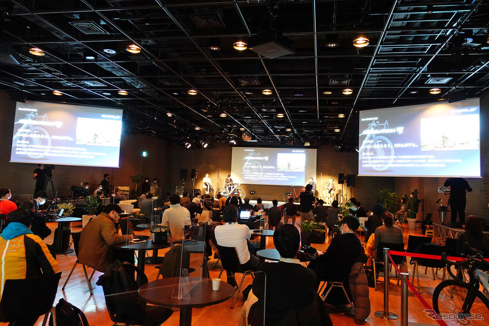 ヤマハ発動機の新型eバイク発表会《写真撮影 今雄飛》
