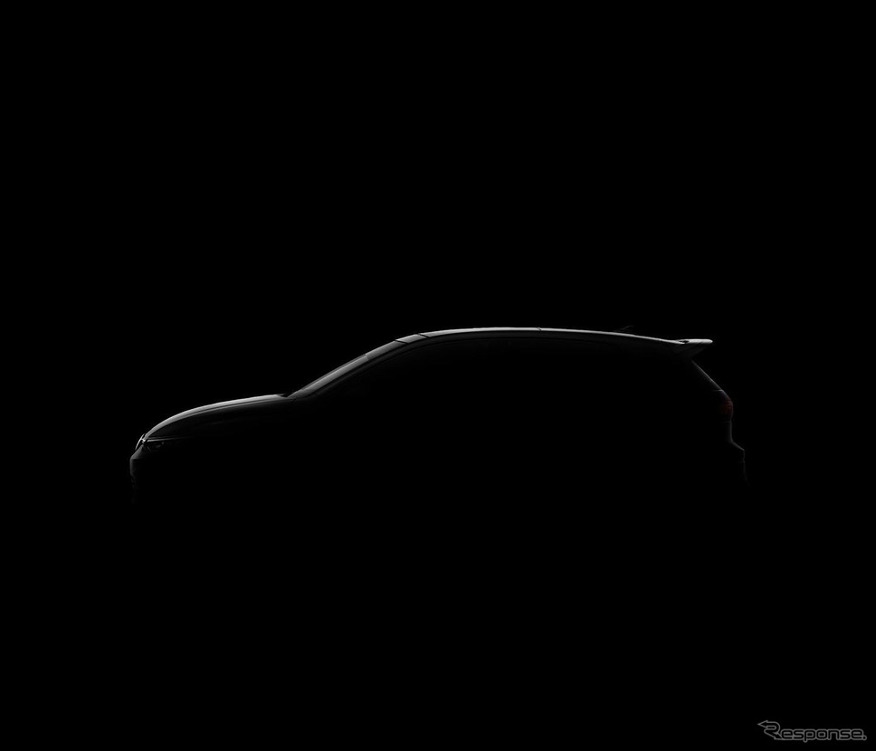 フォルクスワーゲンの新型車のティザー写真《photo by VW》