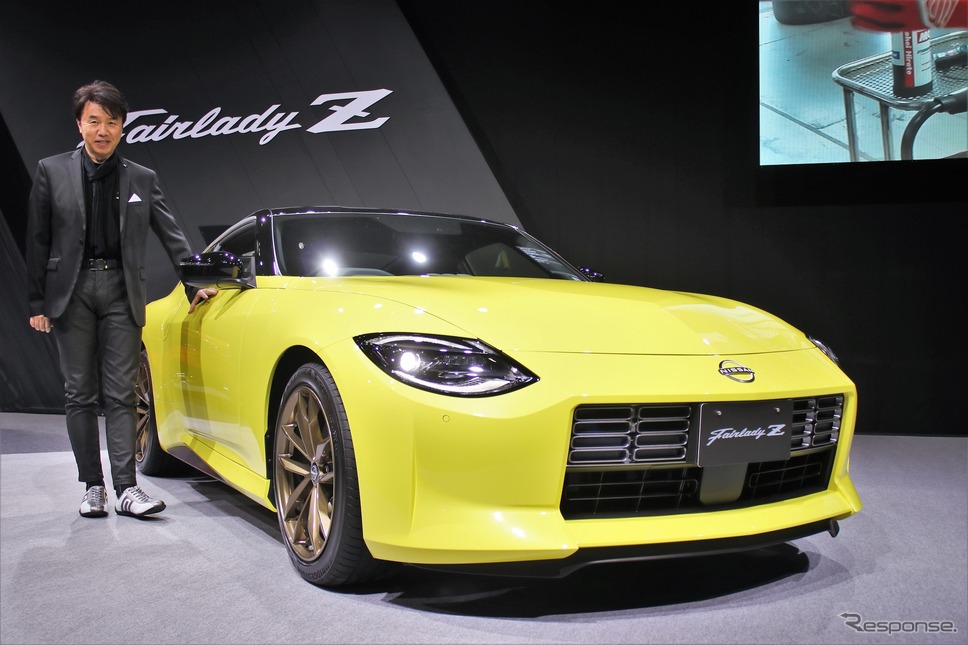 日産グローバルデザイン本部第二プロダクトデザイン部プログラム・デザイン・ダイレクターの入江慎一郎さん《写真撮影 内田俊一》