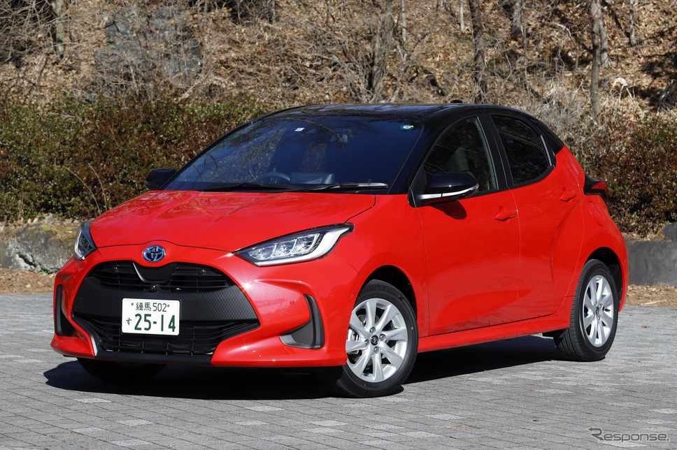 トヨタ ヤリスハイブリッド《写真撮影 小林岳夫》