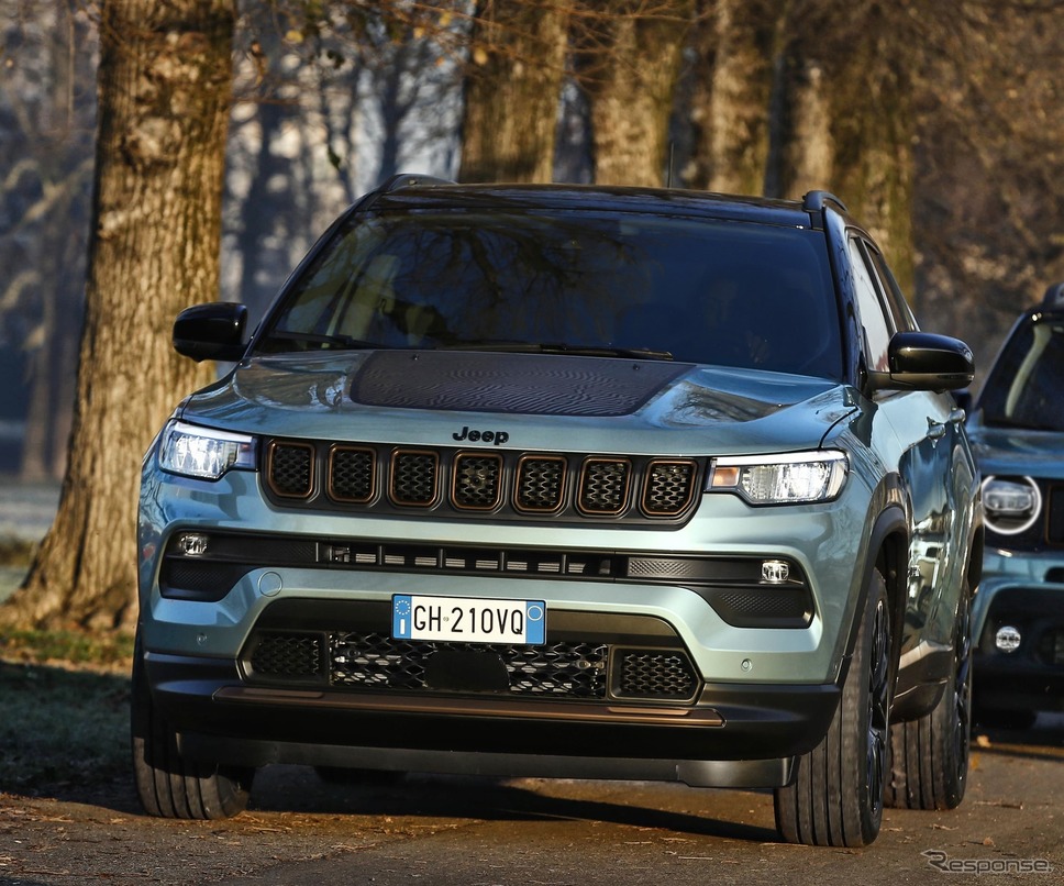 ジープ・コンパス の「eハイブリッド」(欧州仕様)《photo by Jeep》