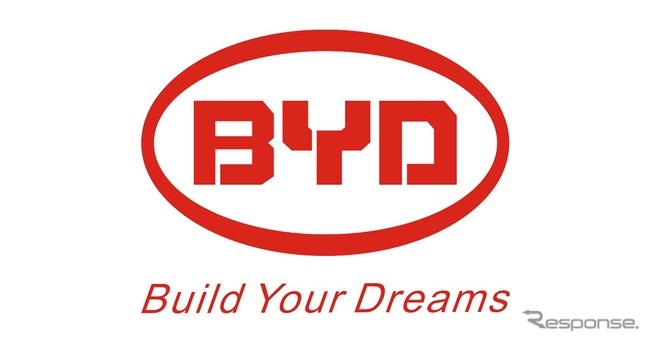 BYDのロゴマーク《画像提供 BYDジャパン》