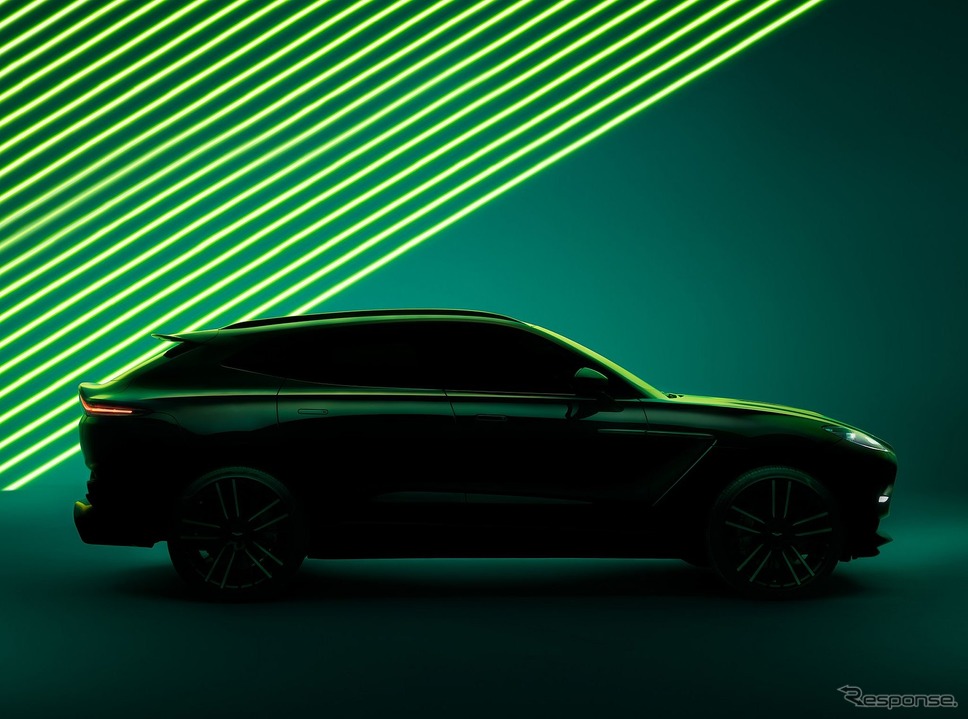 アストンマーティン DBX の新グレードのティザー写真《photo by Aston Martin》