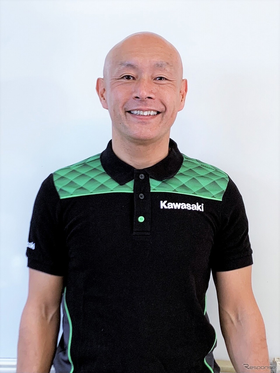 西島修監督《写真提供 カワサキモータースジャパン》