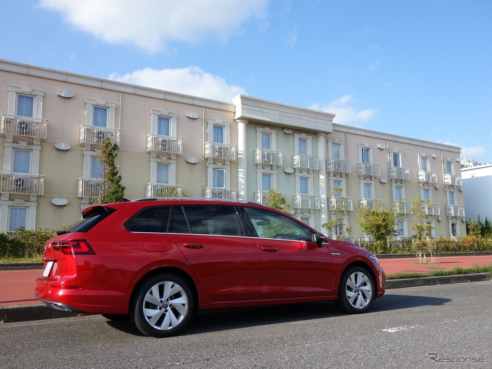VW ゴルフ ヴァリアント《写真 青山尚暉》
