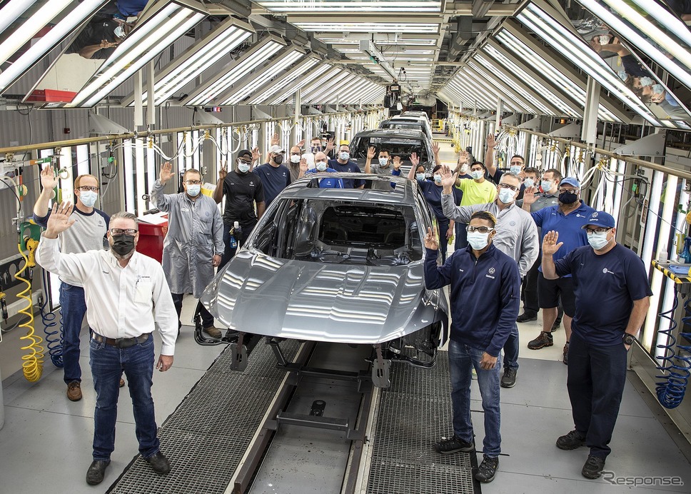 フォルクスワーゲンの米国チャタヌーガ工場での生産を終了した パサート《photo by VW》