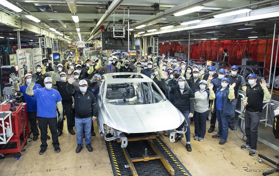 フォルクスワーゲンの米国チャタヌーガ工場での生産を終了した パサート《photo by VW》