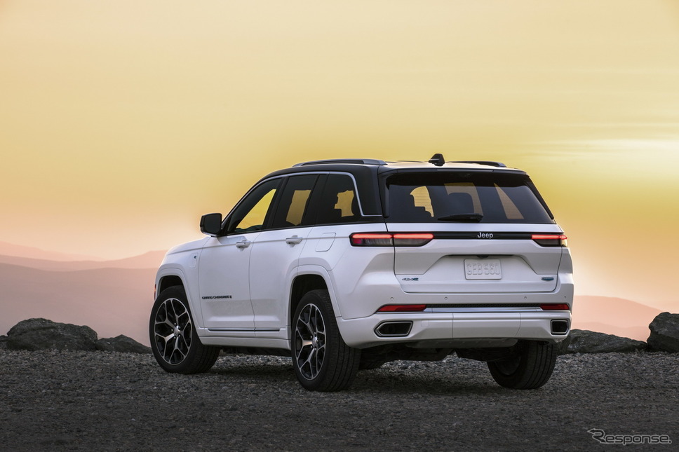 ジープ・グランドチェロキー 新型の「4xe」《photo by Jeep》