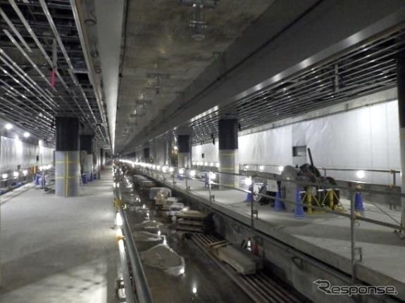 相鉄、東急双方の新横浜線が交わる新横浜駅《写真提供 独立行政法人鉄道建設・運輸施設整備支援機構》