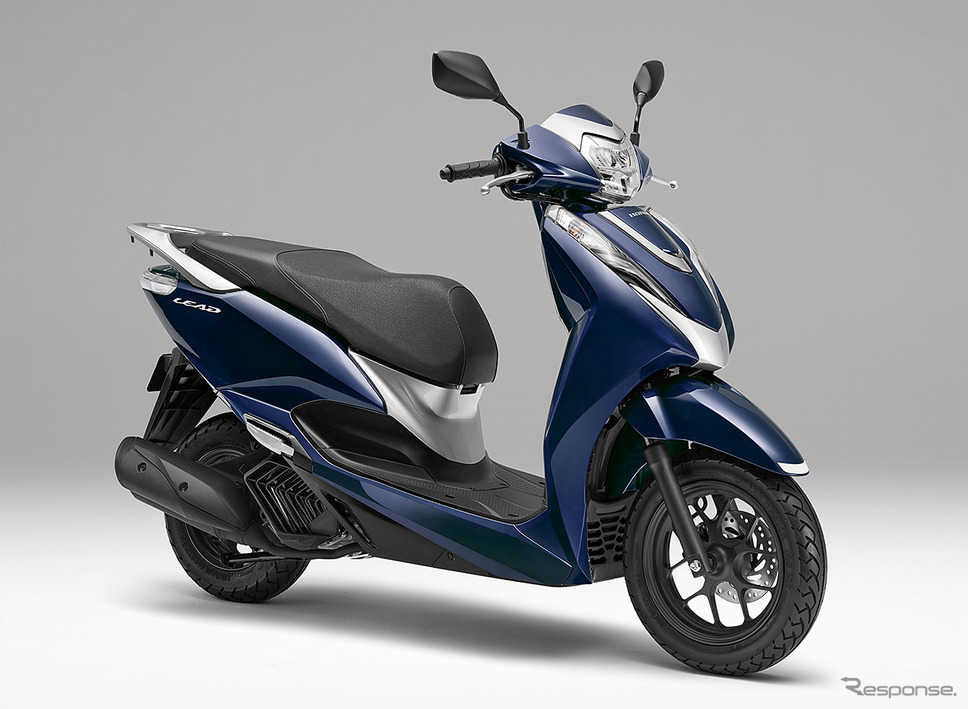 ホンダ リード125(パールダークアッシュブルー2)《写真提供 本田技研工業》