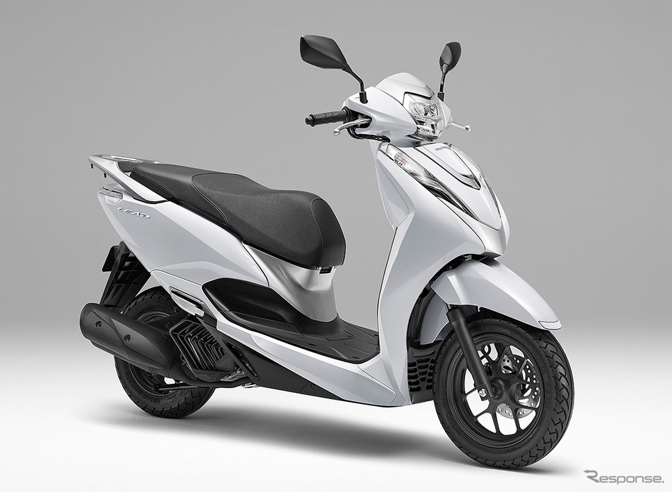 ホンダ リード125(パールジャスミンホワイト)《写真提供 本田技研工業》
