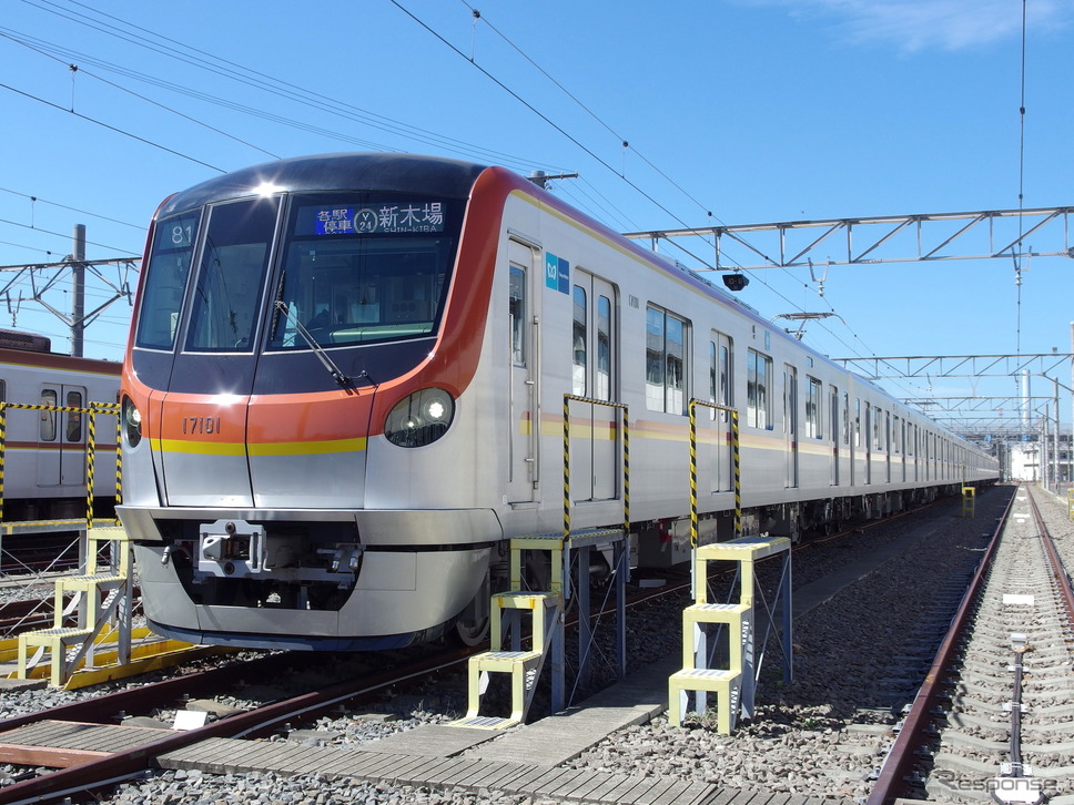 東京メトロ 有楽町線&副都心線用17000系《写真撮影 高木啓》
