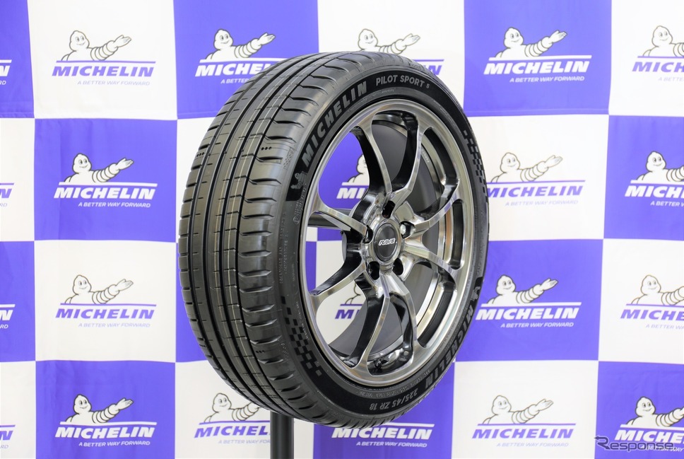 ミシュラン・パイロットスポーツ新製品《写真提供 日本ミシュランタイヤ》