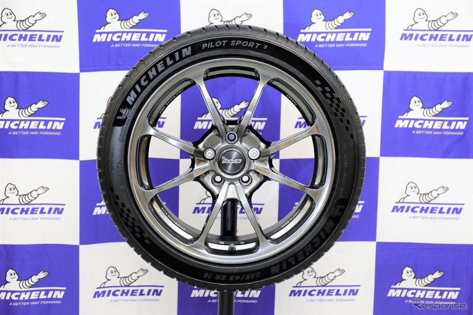 ミシュラン・パイロットスポーツ新製品《写真提供 日本ミシュランタイヤ》