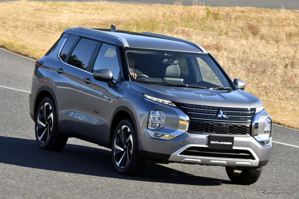 三菱 アウトランダーPHEV《写真撮影 雪岡直樹》