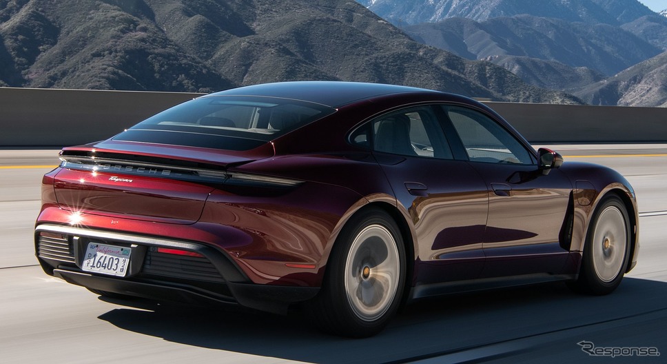 ポルシェ・タイカン のギネスチャレンジ《photo by Porsche》