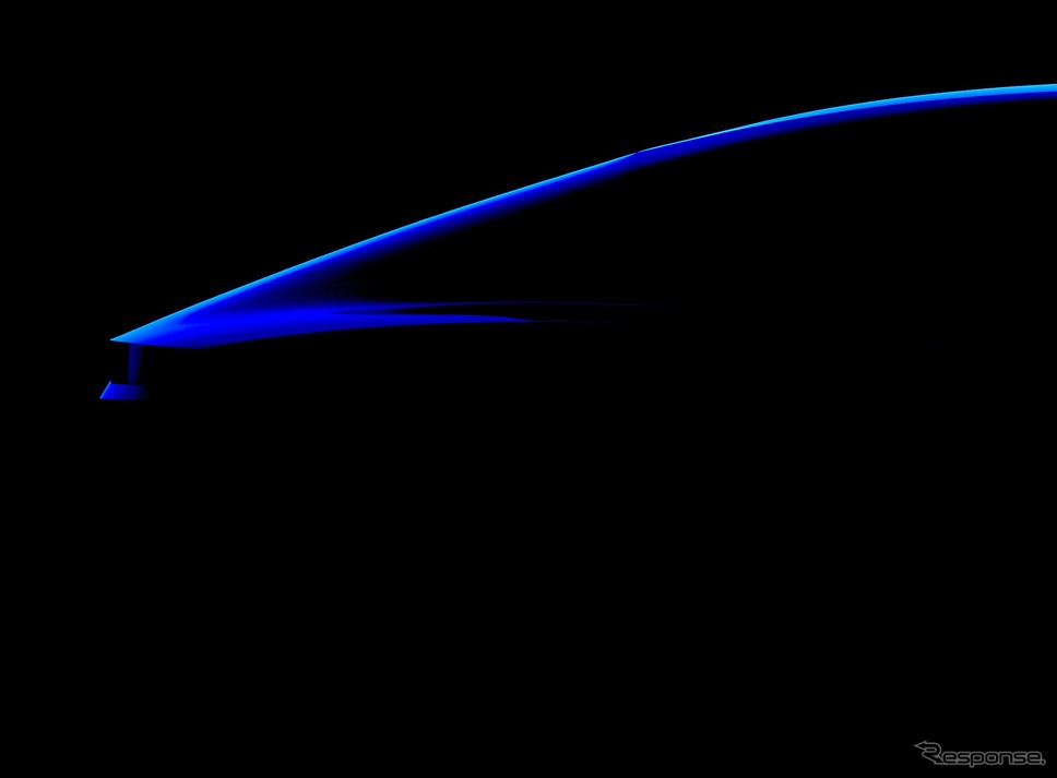 アルピーヌの新EV『GT Xオーバー』のティザースケッチ《photo by Alpine》