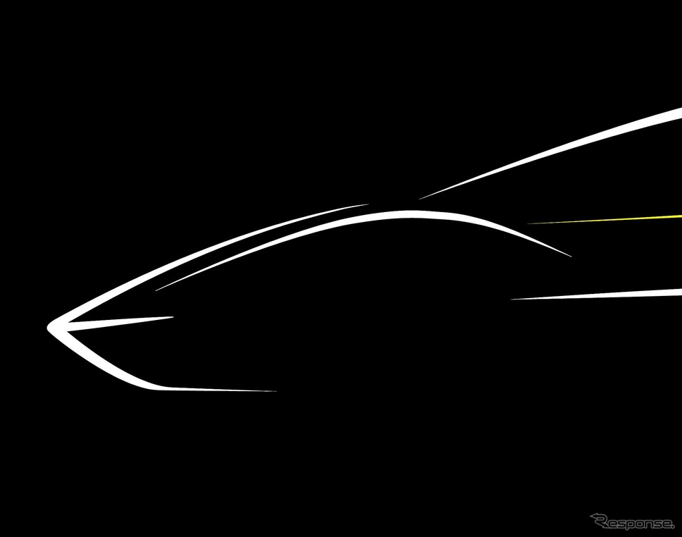 ロータスカーズの次世代EVスポーツのスケッチ《photo by Lotus Cars》