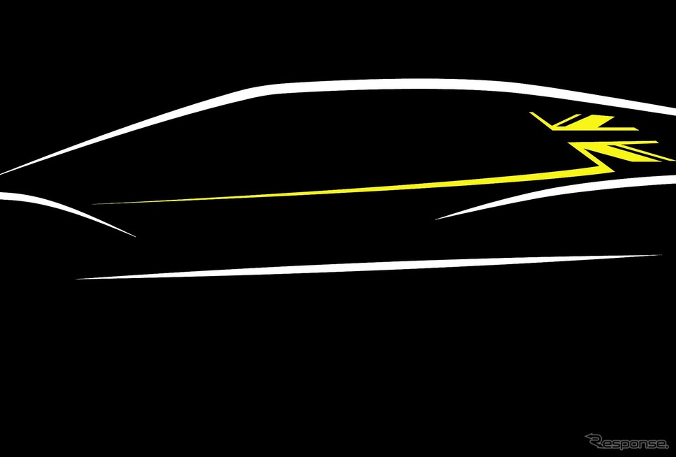 ロータスカーズの次世代EVスポーツのスケッチ《photo by Lotus Cars》