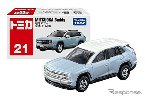 トミカシリーズ No.21 光岡 バディ《写真提供 光岡自動車》(c)TOMY